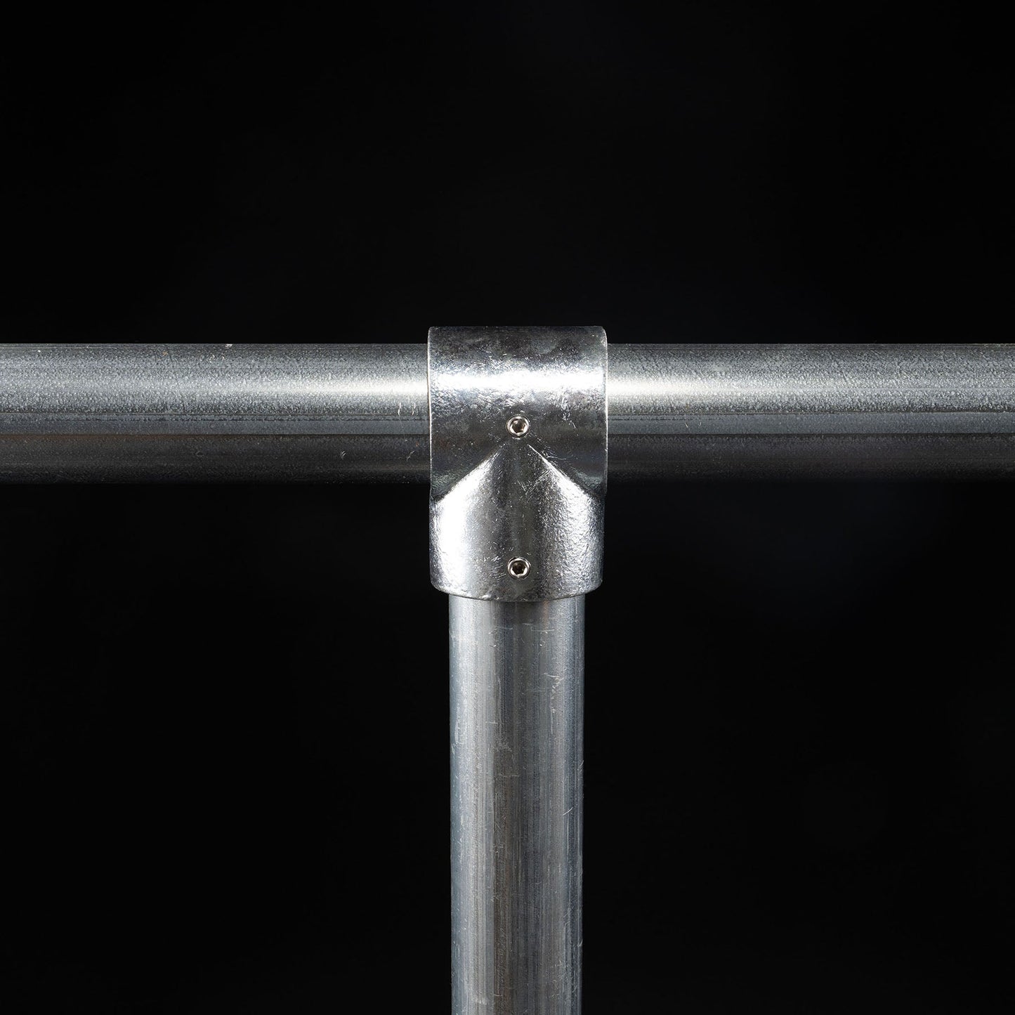 単管用ジョイント金具　Kタイプ　貫通T継ぎ