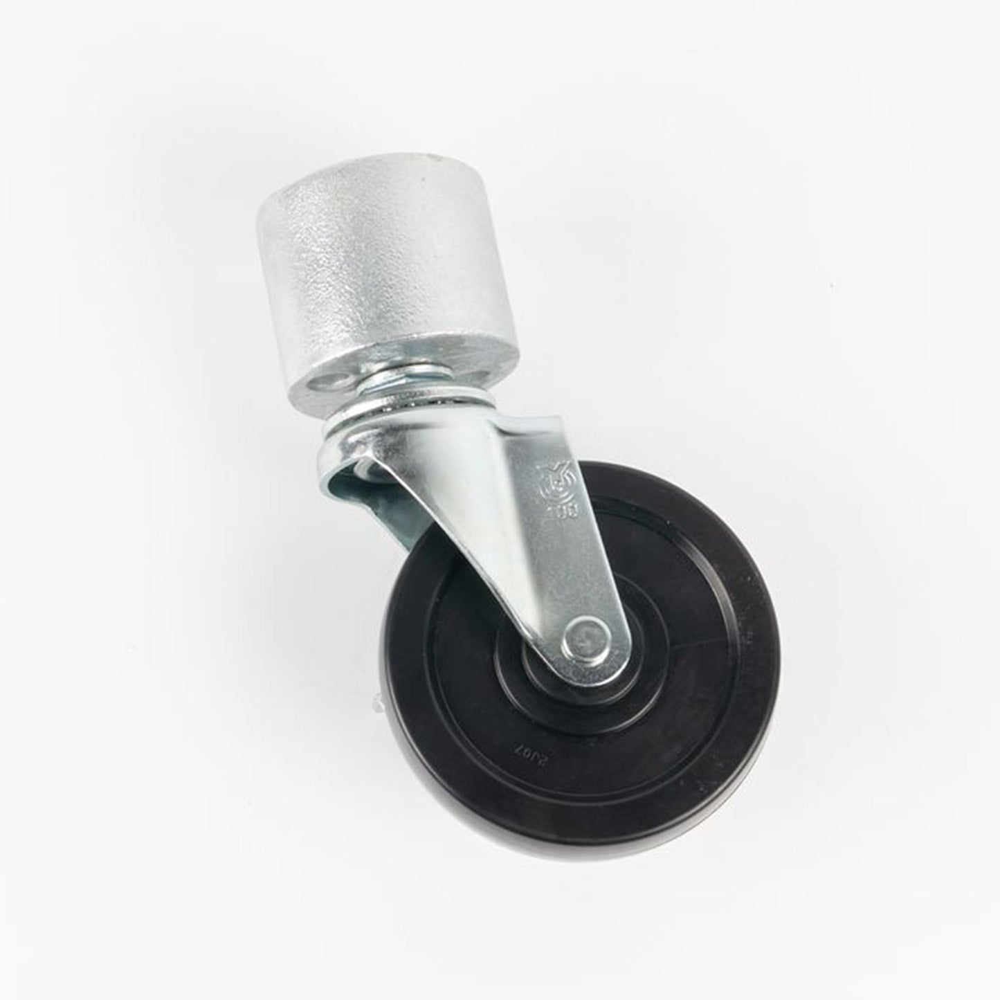 単管用ジョイント金具　Kタイプ　中キャスター付き　カップ型