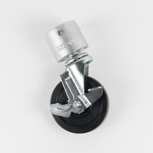 単管用ジョイント金具　Kタイプ　中キャスター付き　カップ型