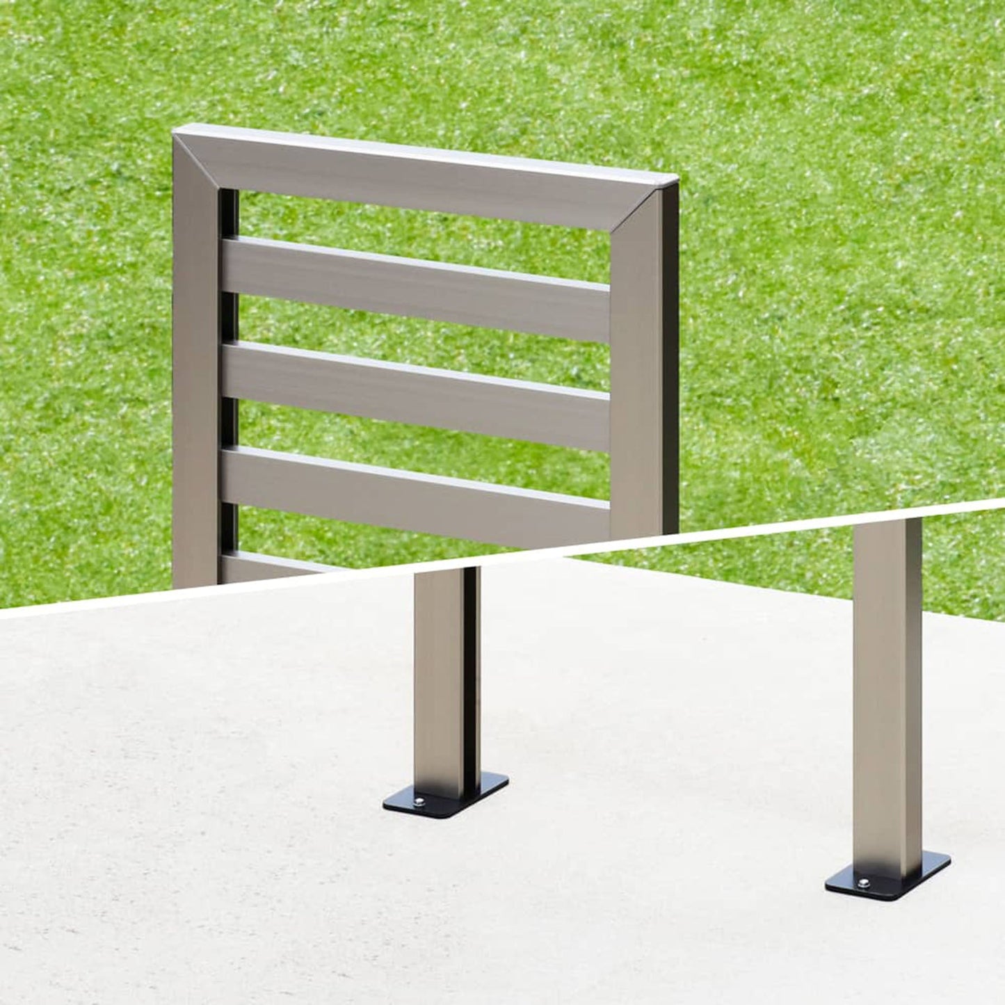 コーナーガードボーダータイプ（ブラック）