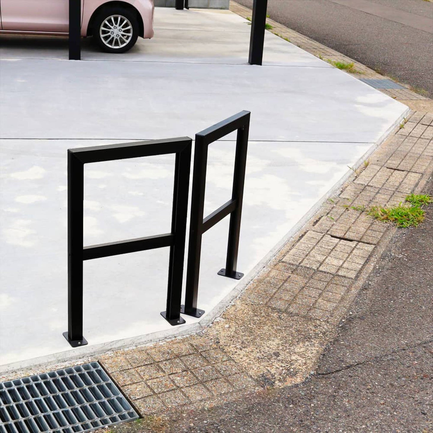 コーナーガードフレームタイプ（ステン）