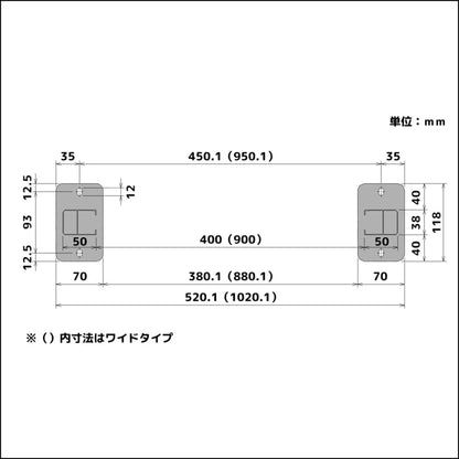 コーナーガードフレームタイプ（ステン）
