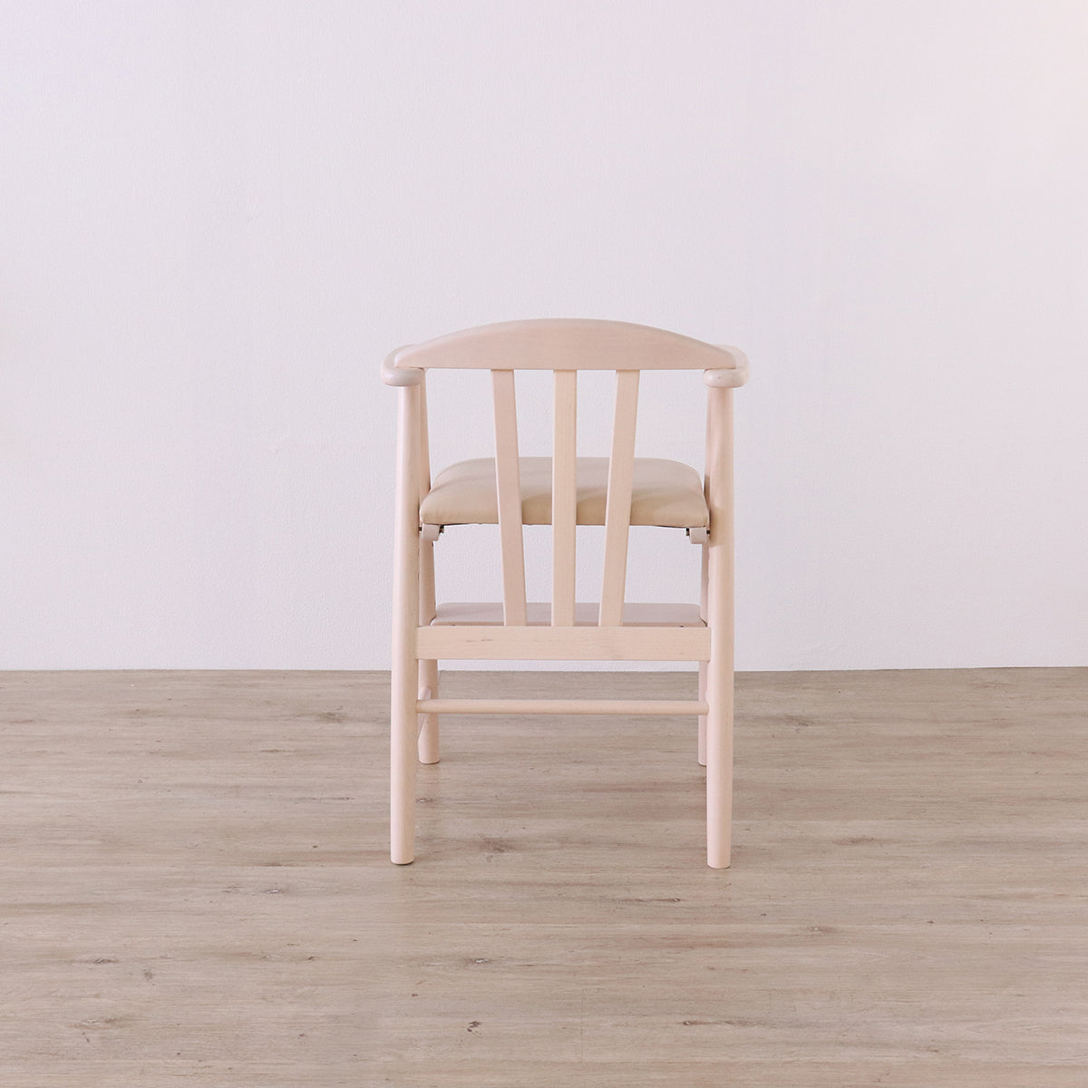 ベビーチェアワイド　生後7か月から　天然木　ホワイト