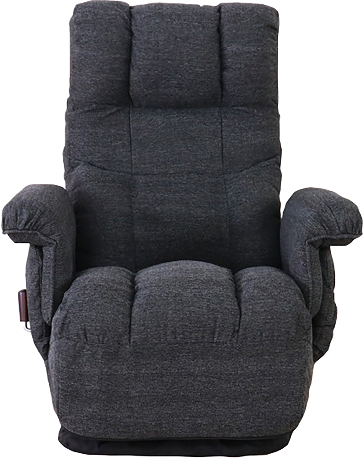 回転高座椅子　ミュート　折り畳み式　ブラック