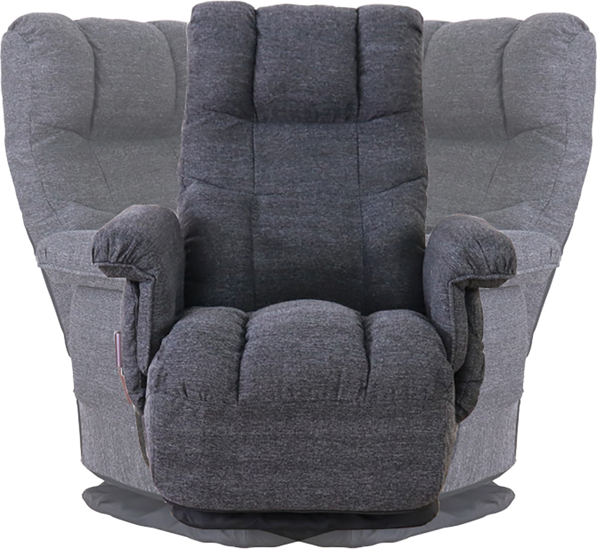 回転高座椅子　ミュート　折り畳み式　アイボリー