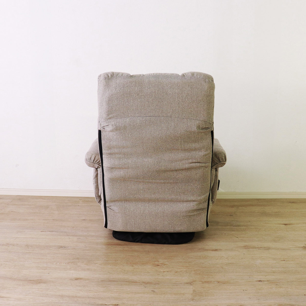 回転高座椅子　ミュート　ワイド　折り畳み式　アイボリー