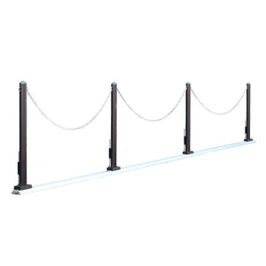 カーポール ベーシックタイプ 全幅320～460cm(ダーク)