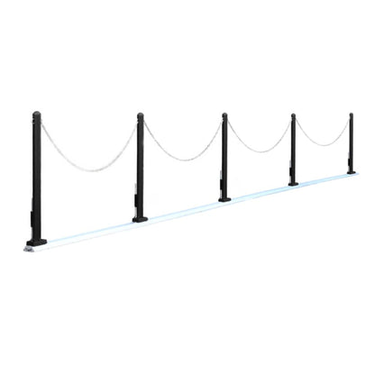 カーポール ベーシックタイプ 全幅470～600cm(ブラック)