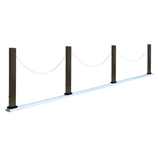 カーポール スクエアタイプ 全幅320～460cm(ダーク)