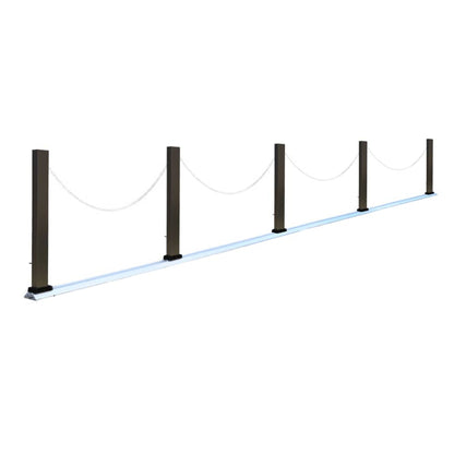 カーポール スクエアタイプ 全幅470～600cm(ダーク)