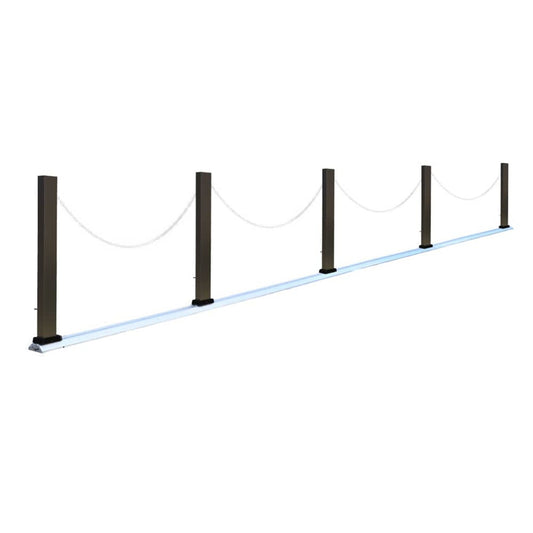 カーポール スクエアタイプ 全幅470～600cm(ダーク)