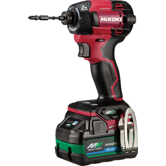 【ハイコーキ】36Ｖ コードレスインパクトドライバ スコーピオンレッド WH36DD(2XHRSZ)