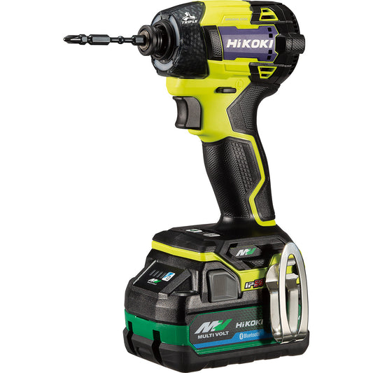 【ハイコーキ】36Ｖ コードレスインパクトドライバ スパイダーイエロー WH36DD(2XHYSZ)