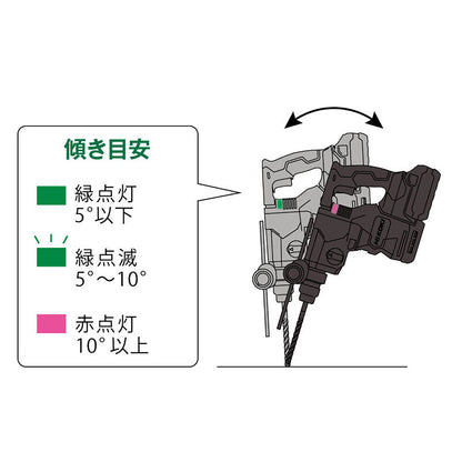 【ハイコーキ】36Ｖ 集じん機能付コードレスロータリハンマドリル　DH3628DB(2XPZ)