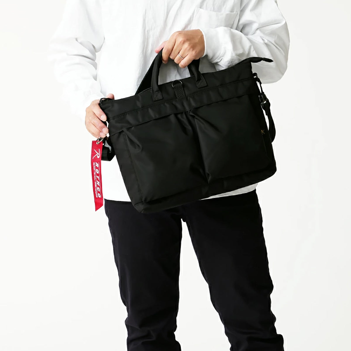 ROTHCO タブレットPC対応 ミニヘルメットバッグM 45084 ブラック