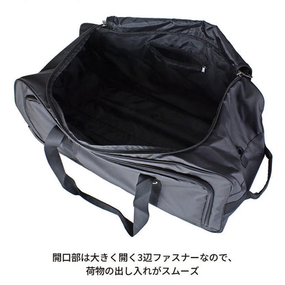 Number ボストンキャリー 75L ブラック/ブラック 61000