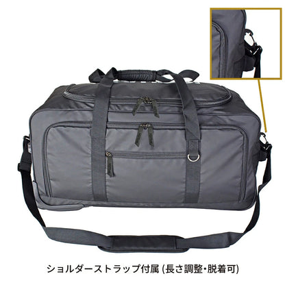 Number ボストンキャリー 75L ブラック/ブラック 61000