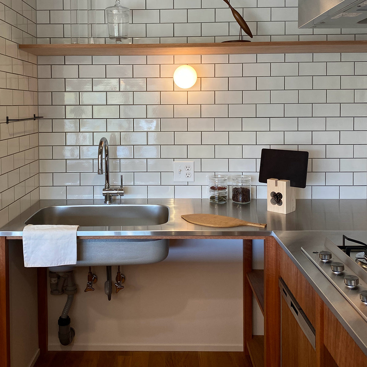 もこん炉　スマホスタンド　植木スタンド　M