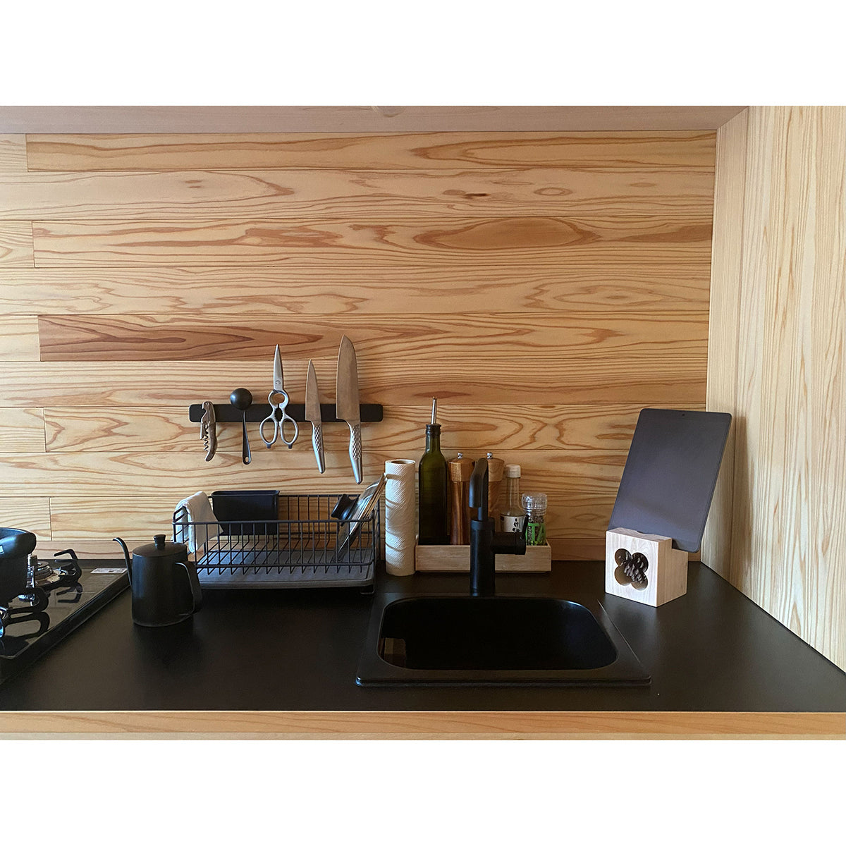 もこん炉　スマホスタンド　植木スタンド　S