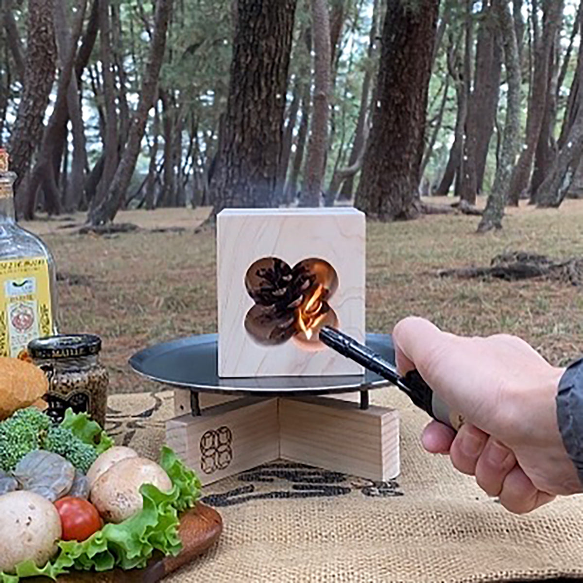 もこん炉　M＆S　２個入り　ブックエンド仕様