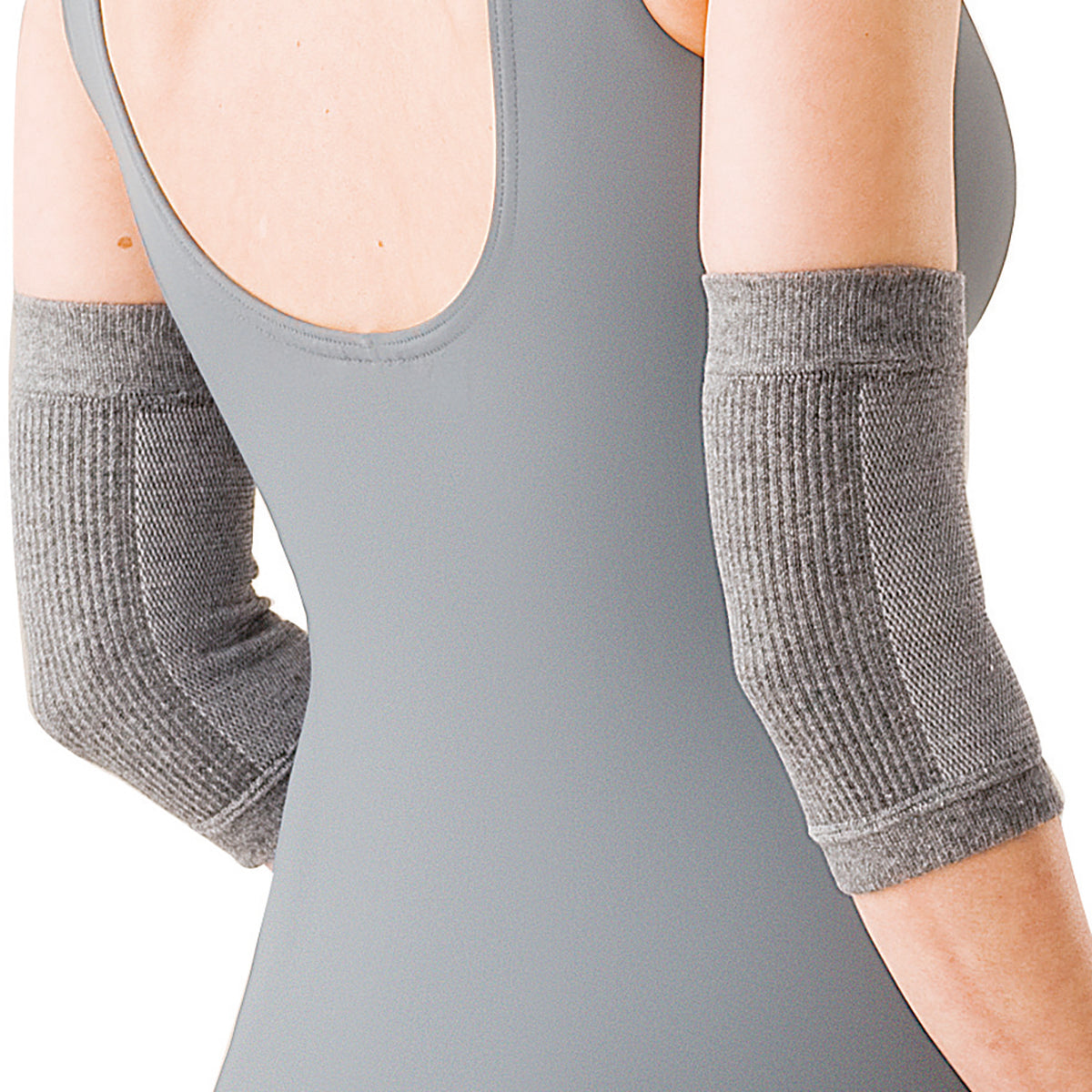 ケアオール お炭入 メッシュひじサポーター 2枚組