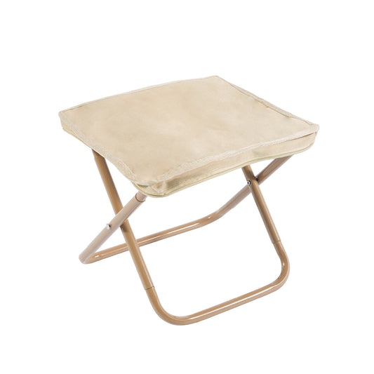 折りたたみチェア 軽量 携帯アウトドア椅子 キャンプ・釣り・行列待ち・スポーツ観戦用　サンド