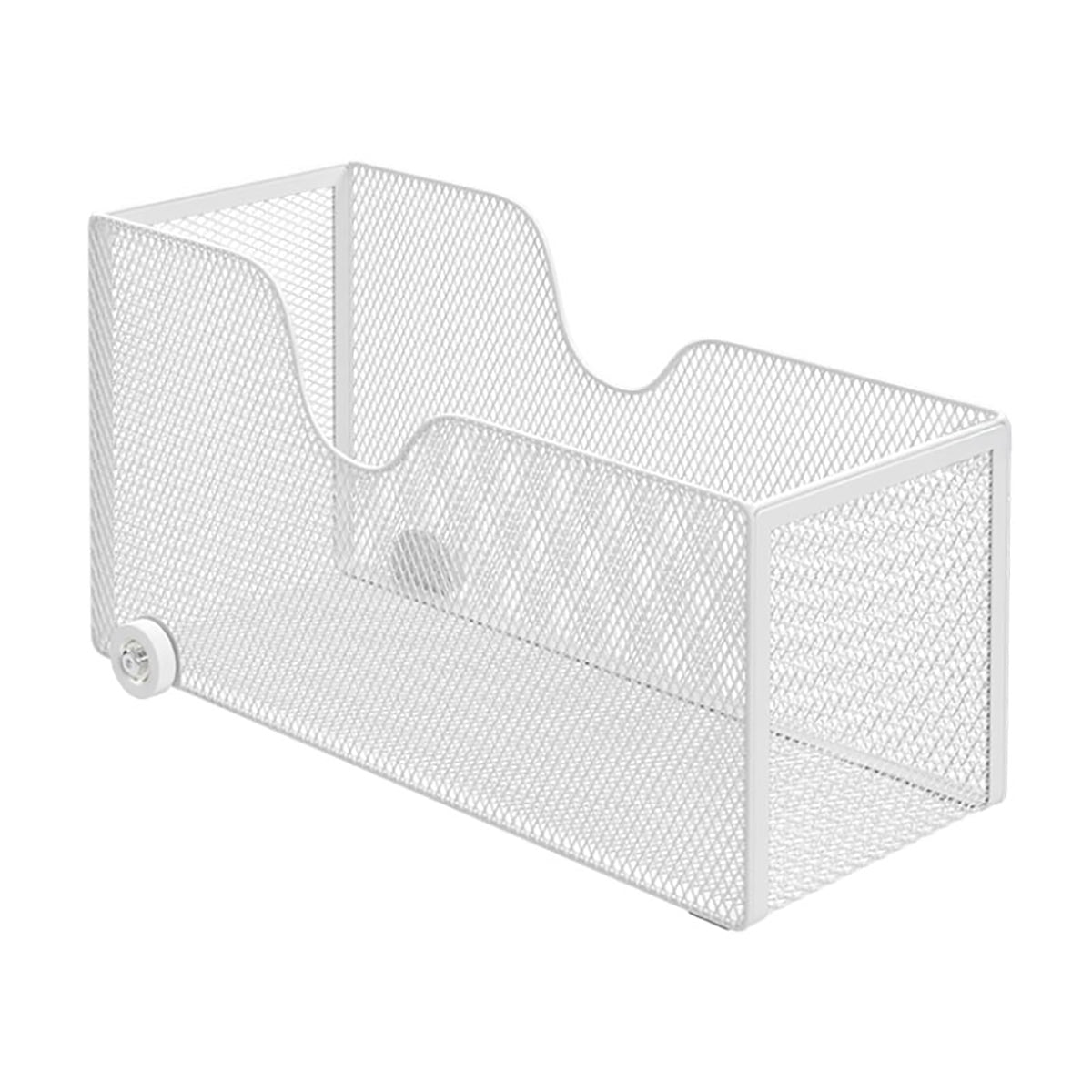 キッチン収納ケース  スリムタイプ ローラーストッカー 大容量 引き出し ラクラク 移動式収納 スライド収納 メッシュ構造