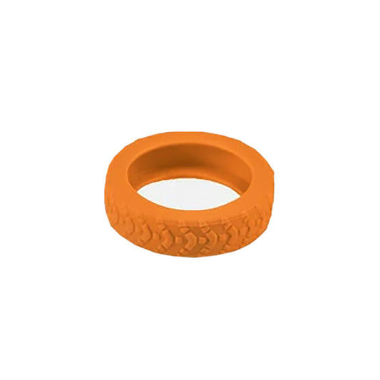 キャスターカバー ブロック 4個セット 静音 シリコン製 スーツケース タイヤカバー 汚れ防止 キャリーケース タイヤ保護 オレンジ