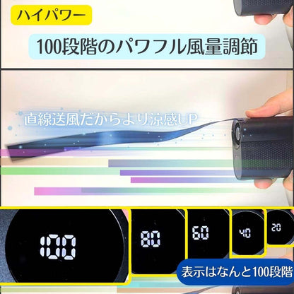 ベルトファン（ブラック）　73×42×88mm