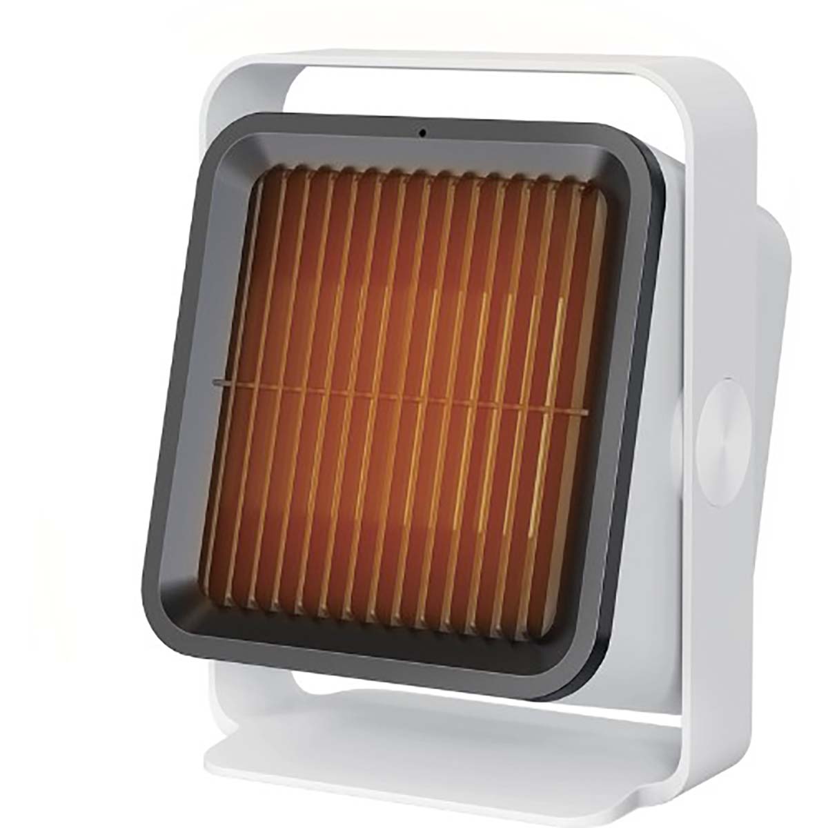 人感センサー付　セラミックヒーター　ブラック