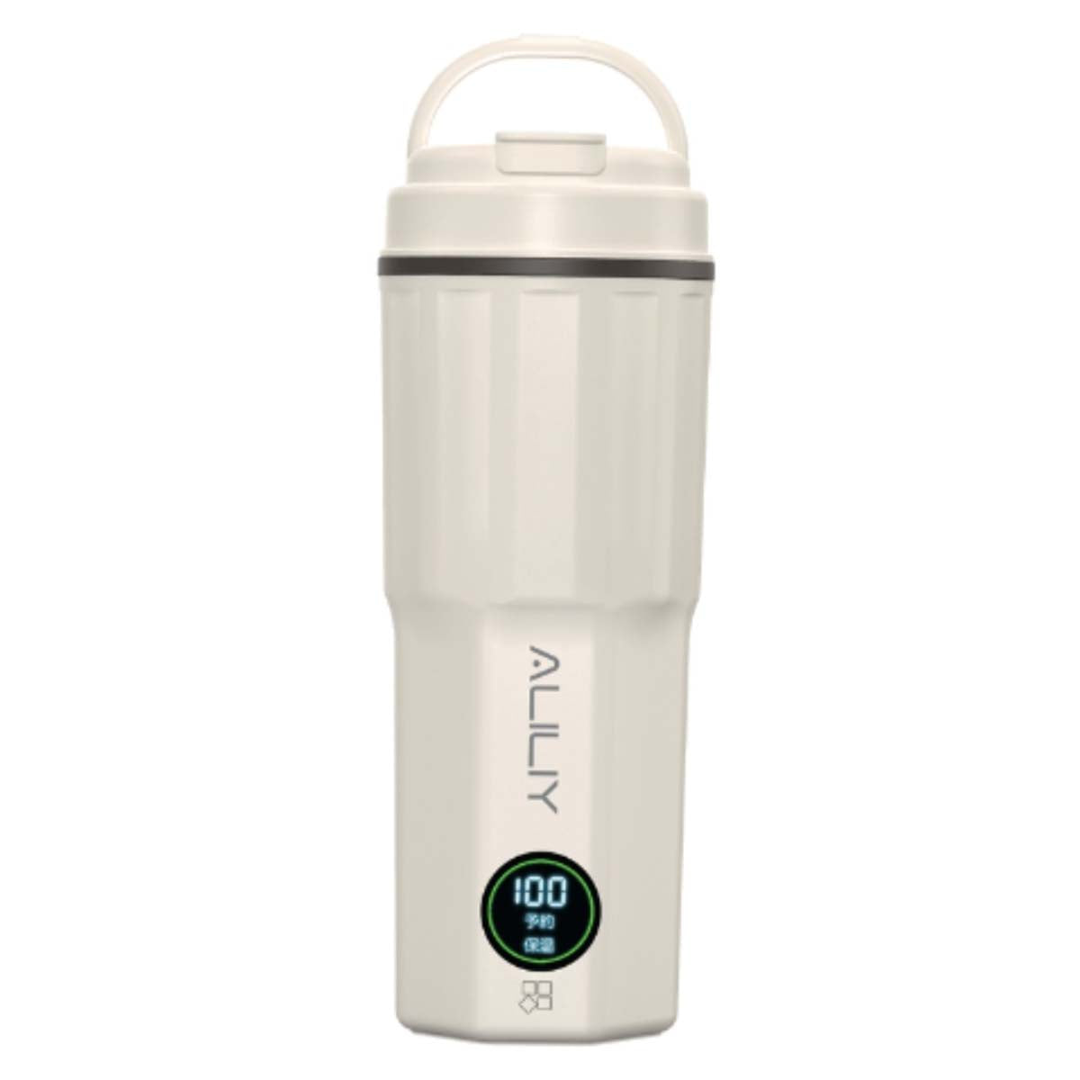 ポータブル電気ケトル（ベージュ）　400ml
