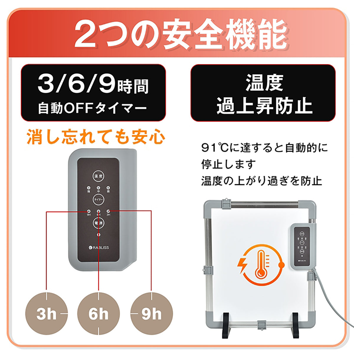 デスクヒーター マグネット スタンド 取付けビス