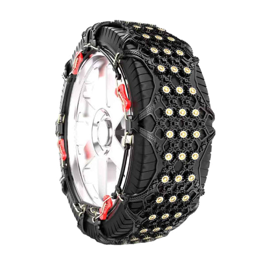 非金属タイヤチェーン タイヤ2本分入り 取付道具付き T2