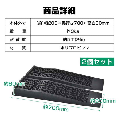 カースロープ ローダウン車対応 2個入り