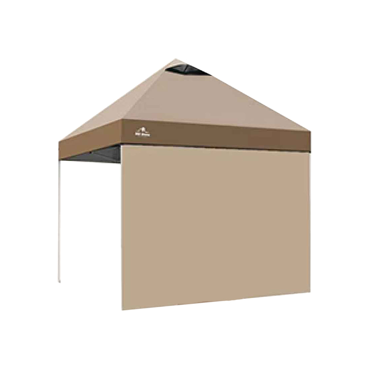 タープテントサイドシート 2m×2m UVカット ブラウン