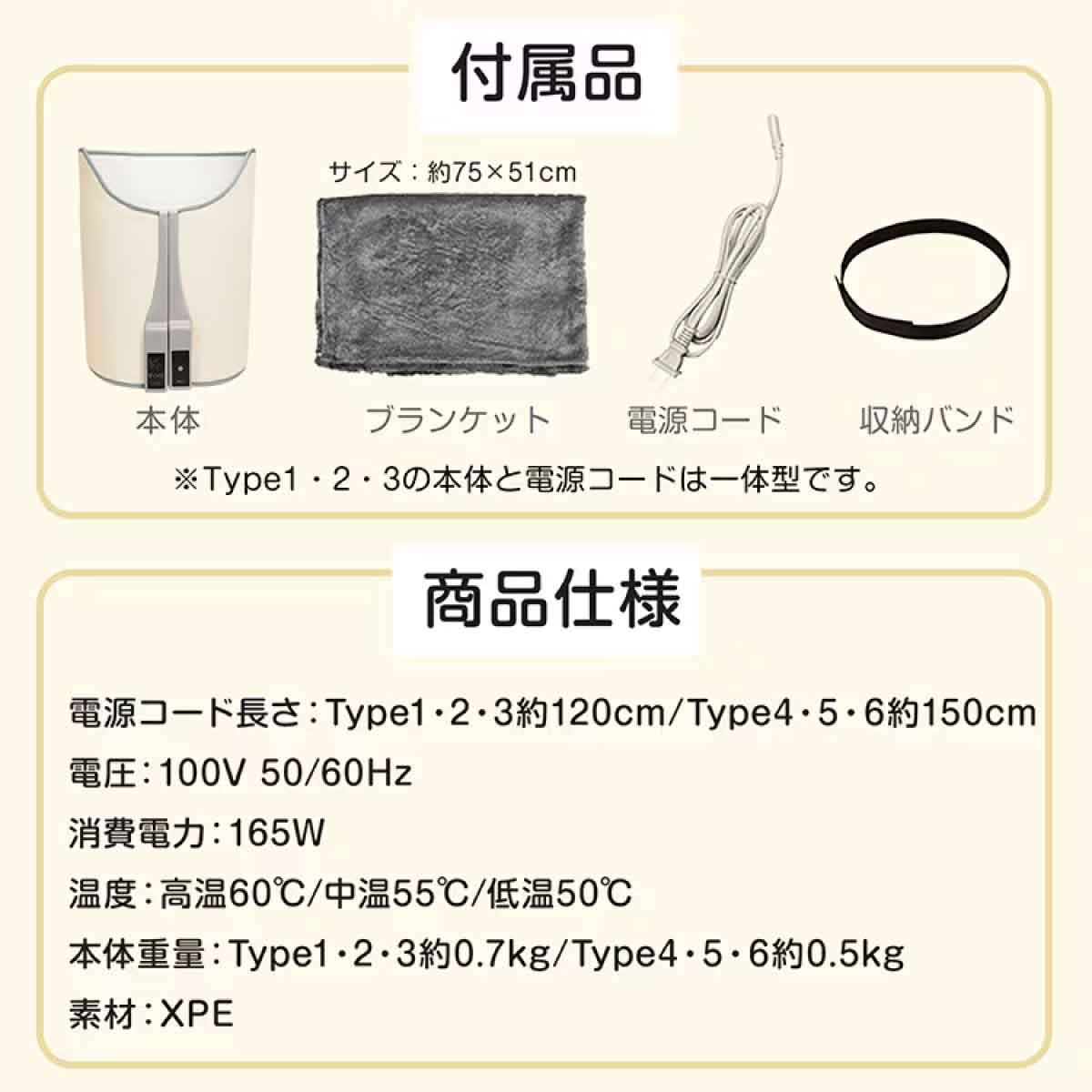 ラウンド型 パネルヒーター Type6 ホワイト