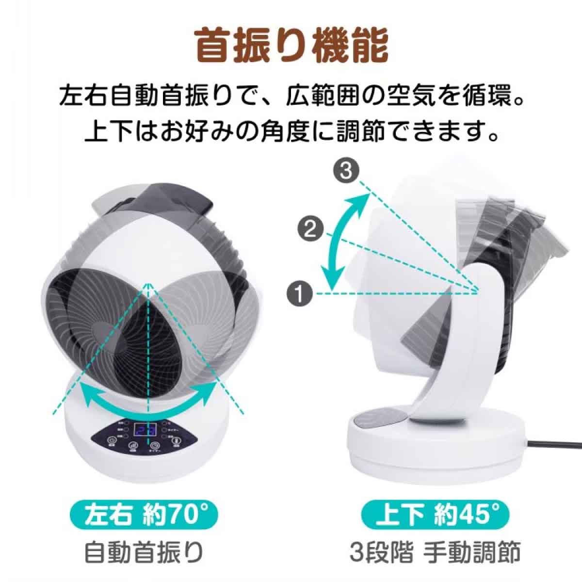 温冷サーキュレーター オールシーズン