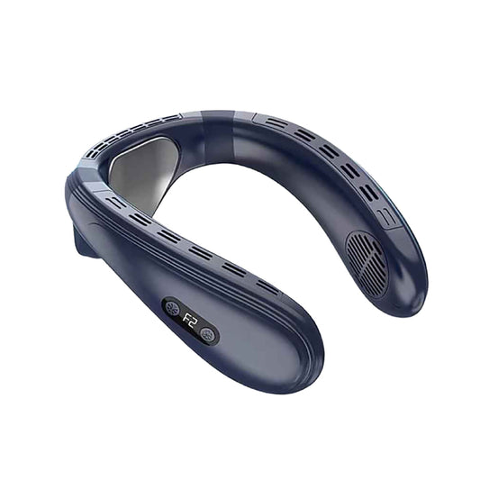 ネッククーラー 冷却プレート 暑さ対策 ネイビー