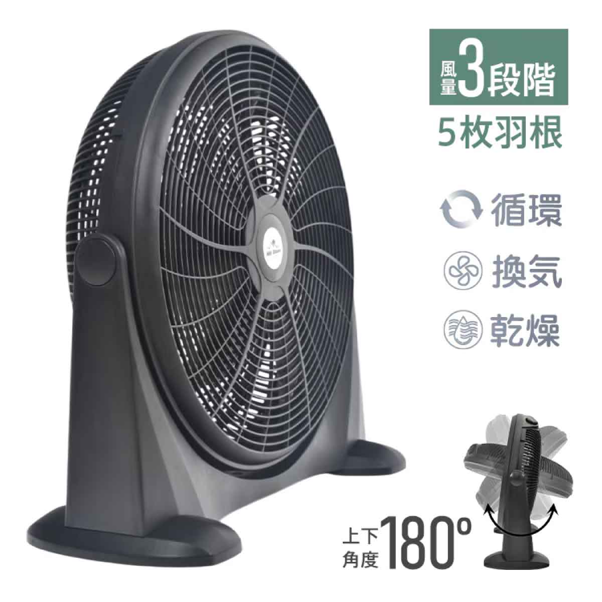 サーキュレーター 扇風機 直径51cm – GREEN CROSS-select 工事現場の