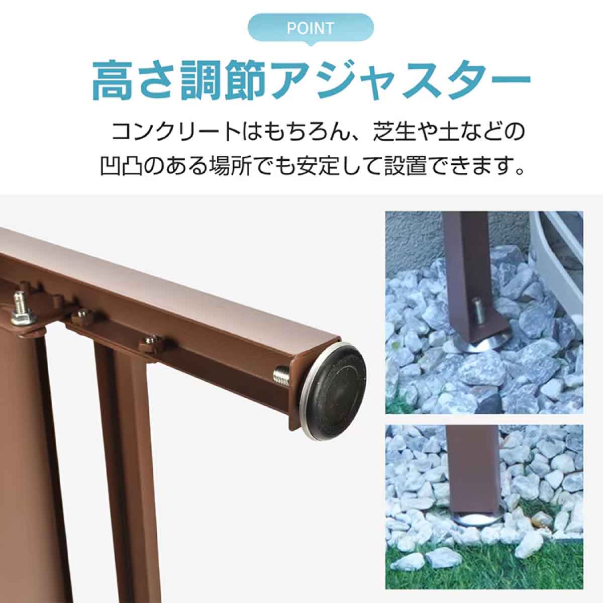 エアコン室外機カバー ホワイト