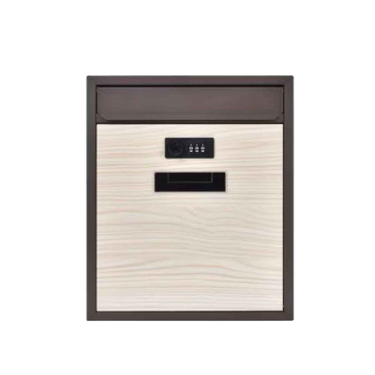 壁掛けポスト ナチュラル　縦型