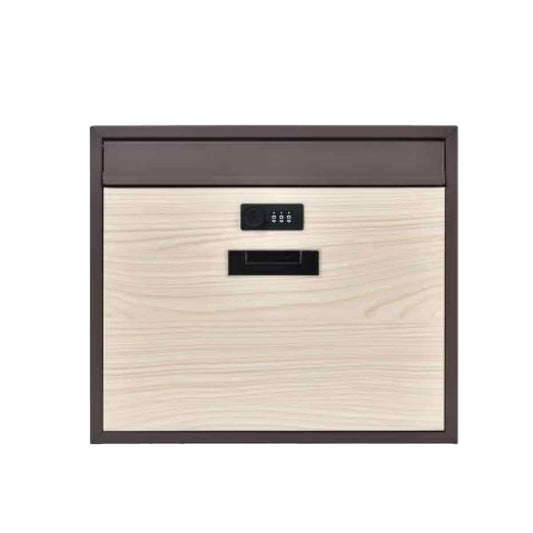 壁掛けポスト ナチュラル　横型