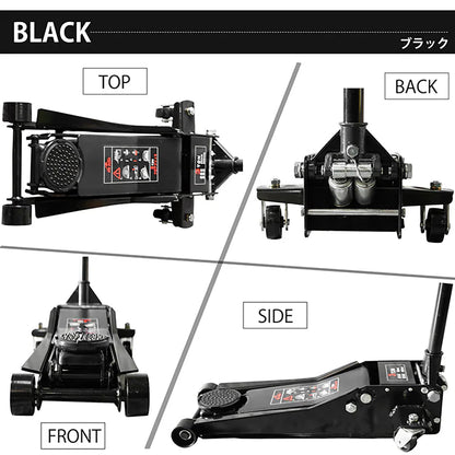 スチールジャッキ3t ブラック