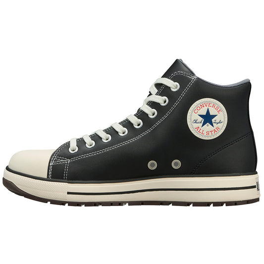【CONVERSE】ALL STAR PS II HI オールスター スニーカー 安全靴 BLACK 23cm～30cm
