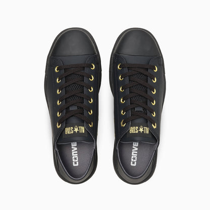 【CONVERSE】ALL STAR PS II BB OX オールスター スニーカー 安全靴 BLACK/GOLD 23cm～30cm