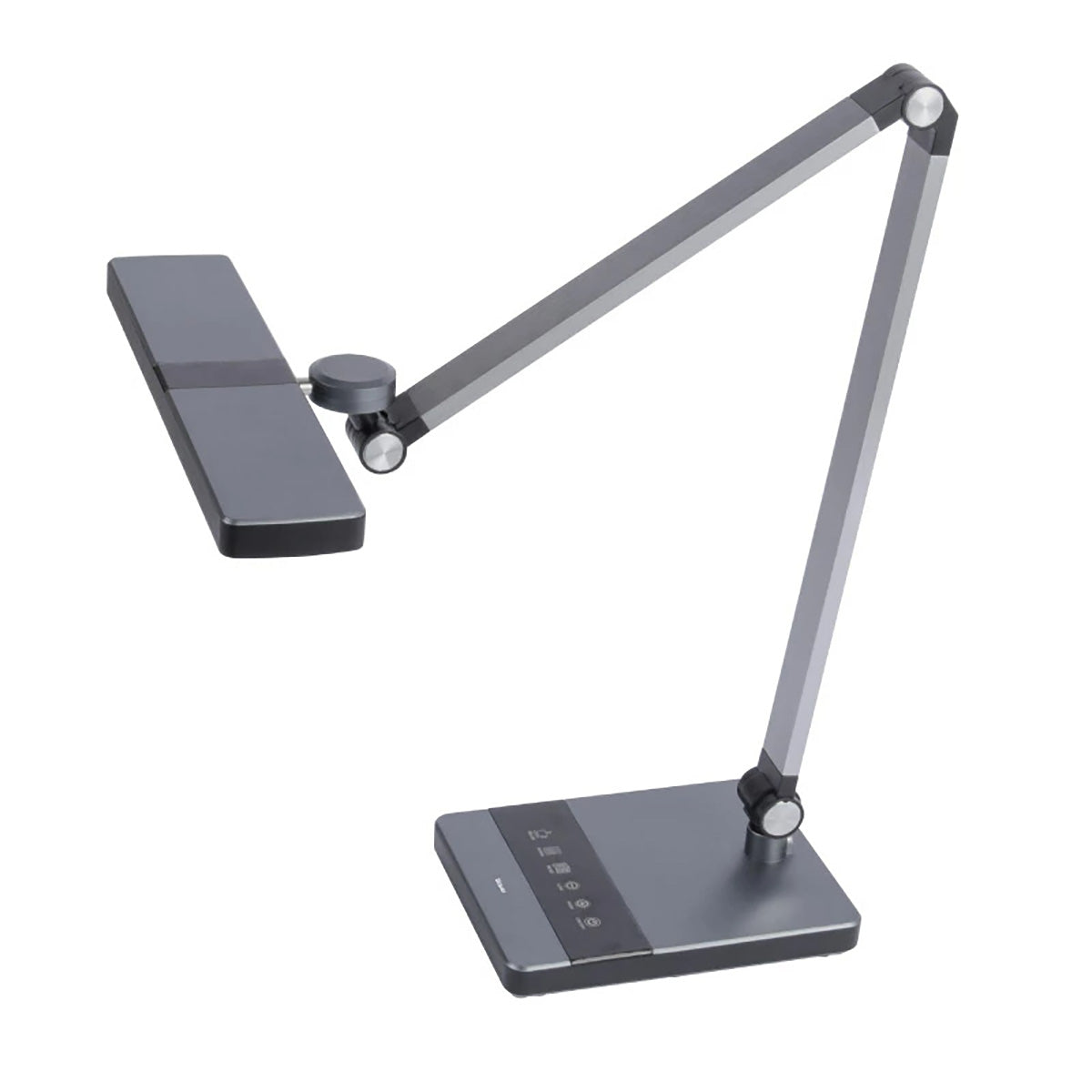 デスクライト 卓上ライト 照明 LEDスタンドライト デスクスタンド テーブルライト テーブルスタンド 読書灯 テレワーク 広範囲を照射 JIS規格 無段階調光 3段階調色 LED 学習机 電気スタンド ガンメタル
