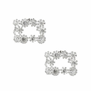 シューズクリップ antoinette パンプスアクセサリー シューズアクセサリー 靴飾り パンプス フォーマル セレモニー 結婚式 入学式 卒業式 入園式 卒園式 授業参観 学校行事 通勤 オフィス レディース ママ プレゼント ギフト おしゃれ かわいい キラキラ 高見え シルバー ブラック 痛くならない 外れにくい カーブ設計 簡単装着 パーティー 冠婚葬祭 付け替え イメージチェンジ コスパ スリッパ