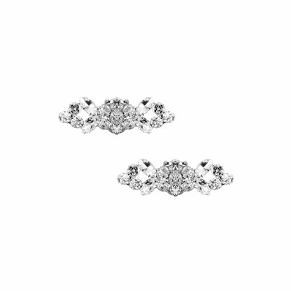 シューズクリップ mathilda パンプスアクセサリー シューズアクセサリー 靴飾り パンプス フォーマル セレモニー 結婚式 入学式 卒業式 入園式 卒園式 授業参観 学校行事 通勤 オフィス レディース ママ プレゼント ギフト おしゃれ かわいい キラキラ 高見え シルバー ブラック 痛くならない 外れにくい カーブ設計 簡単装着 パーティー 冠婚葬祭 付け替え イメージチェンジ コスパ スリッパ