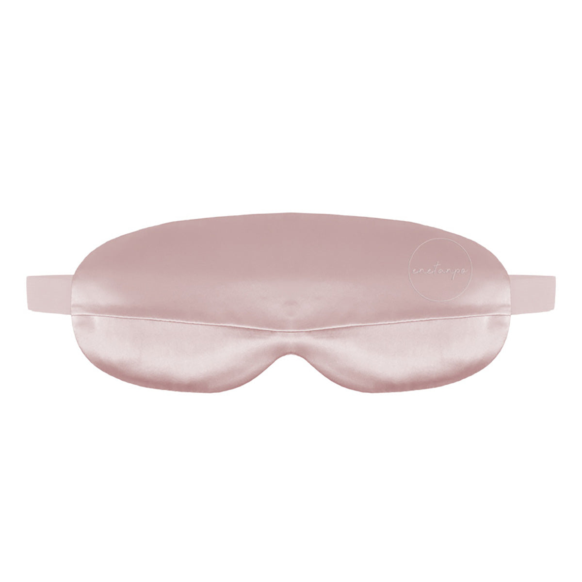 ENETANPO シルク グラフェン アイマスク USB加熱式 3段階温度 30分自動オフ 洗えるカバー 軽量 パールピンク