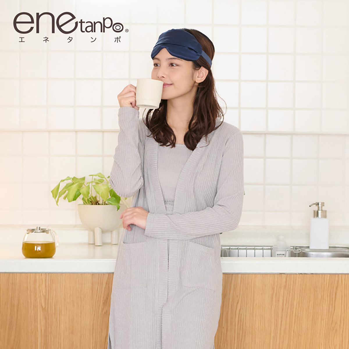 ENETANPO シルク グラフェン アイマスク USB加熱式 3段階温度 30分自動オフ 洗えるカバー 軽量 パールピンク